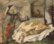 Paul Cezanne Afternoon in Naples oil painting picture wholesale